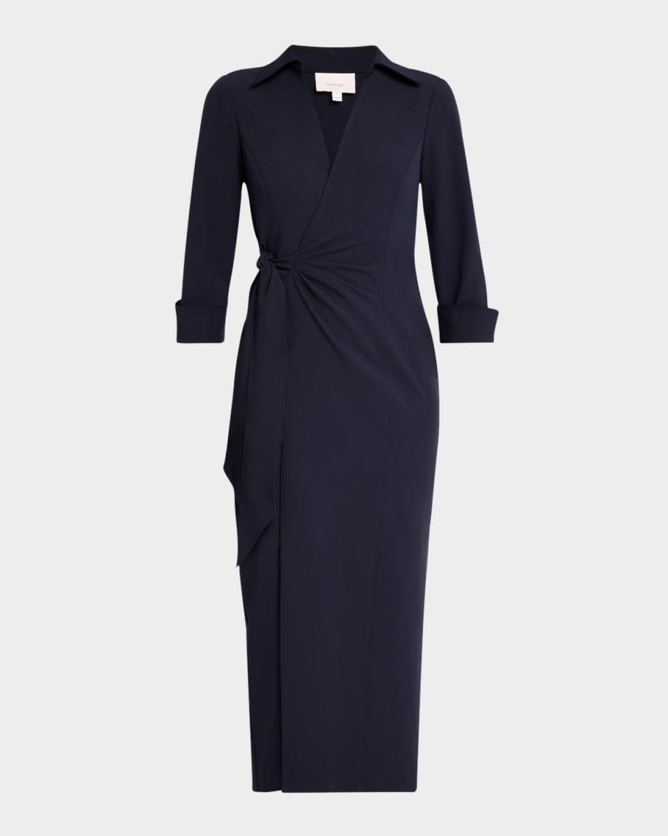 Cayleigh Midi Wrap Dress